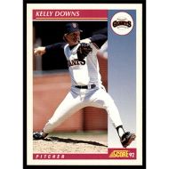 1992 Score #191 Kelly Downs