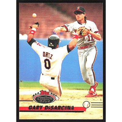 1993 Stadium Club #196 Gary DiSarcina