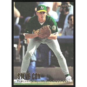 1996 Fleer Update #U73 Steve Cox