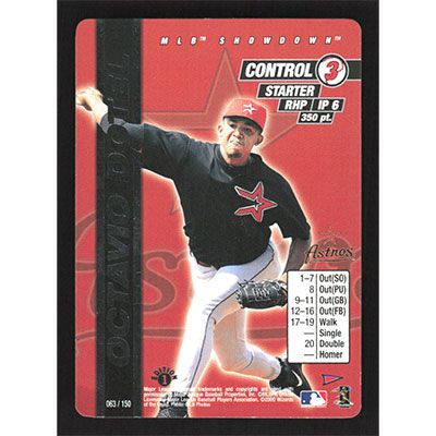 2000 MLB Showdown Pennant Run 1st Edition #63 Octavio Dotel