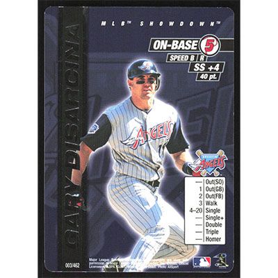 2000 MLB Showdown Unlimited #3 Gary DiSarcina