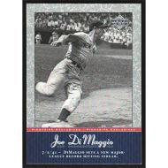 2001 Upper Deck Pinstripe Exclusives #JD21 Joe DiMaggio