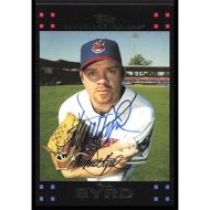 2007 Topps #528 Paul Byrd Autographed