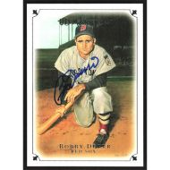 2007 UD Masterpieces Glossy #59 Bobby Doerr Autographed