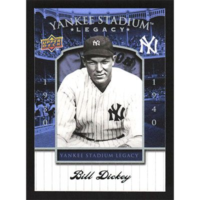 2008 Upper Deck Yankee Stadium Legacy Collection Box Set #11 Bill Dickey