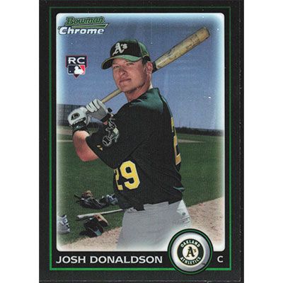 2010 Bowman Chrome Refractors #192 Josh Donaldson