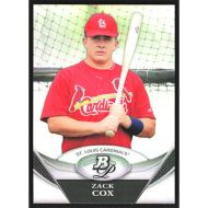 2011 Bowman Platinum Prospects Refractors #BPP18 Zack Cox