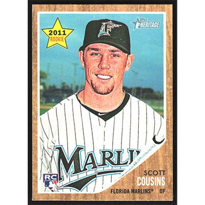 2011 Topps Heritage #119 Scott Cousins