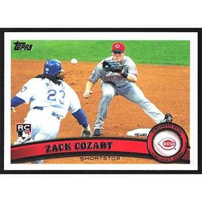 2011 Topps Update #US247 Zack Cozart