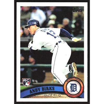 2011 Topps Update #US66 Andy Dirks