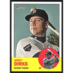 2012 Topps Heritage #240 Andy Dirks