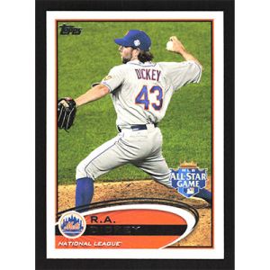 2012 Topps Update Walmart Blue Border #US284 R.A. Dickey All-Star