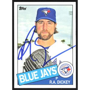 2013 Topps Archives #122 R.A. Dickey Autographed