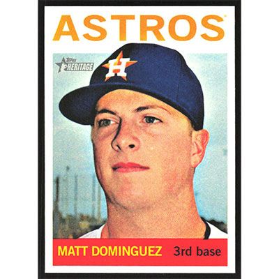 2013 Topps Heritage #271 Matt Dominguez