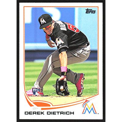 2013 Topps Update #US178 Derek Dietrich