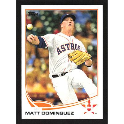 2013 Topps #342 Matt Dominguez