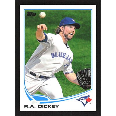 2013 Topps #554 R.A. Dickey