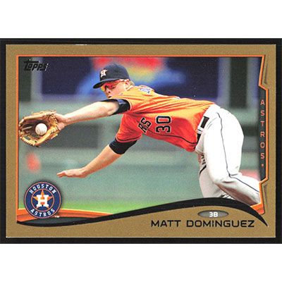 2014 Topps Gold #218 Matt Dominguez