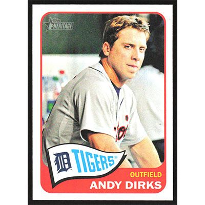 2014 Topps Heritage #336 Andy Dirks
