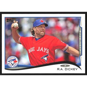 2014 Topps #421 R.A. Dickey