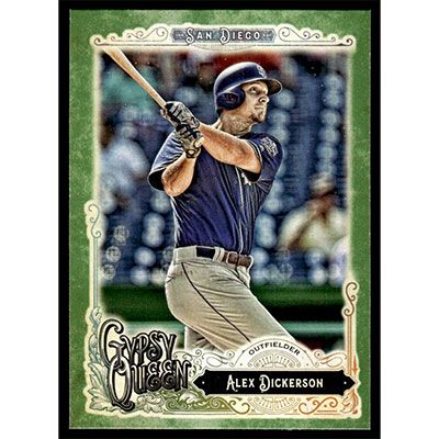 2017 Topps Gypsy Queen Green #205 Alex Dickerson