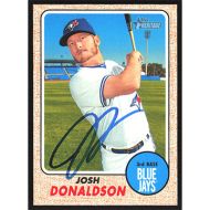 2017 Topps Heritage #490 Josh Donaldson SP Autographed
