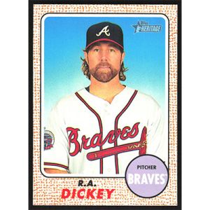 2017 Topps Heritage #92 R.A. Dickey