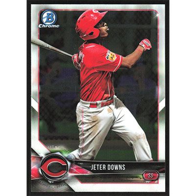 2018 Bowman Chrome Draft #BDC-151 Jeter Downs