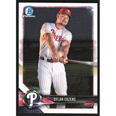 2018 Bowman Chrome Prospects #BCP63 Dylan Cozens