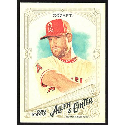 2018 Topps Allen & Ginter #188 Zack Cozart