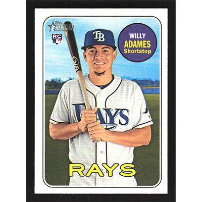 2018 Topps Heritage #643 Willy Adames