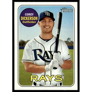 2018 Topps Heritage #88 Corey Dickerson