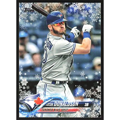 2018 Topps Wal-Mart Holiday Snowflake #HMW181 Josh Donaldson