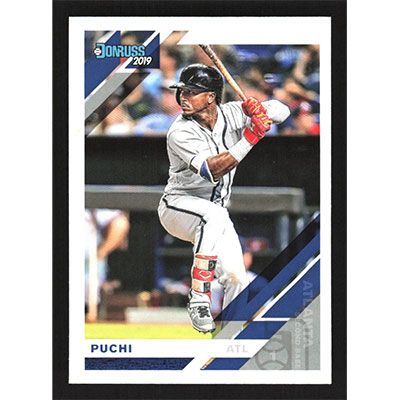 2019 Donruss Variations #156 Ozzie Albies Nickname