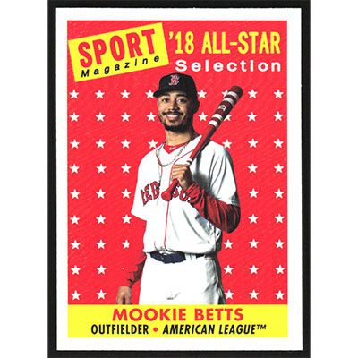 2019 Topps Archives #308 Mookie Betts All-Star