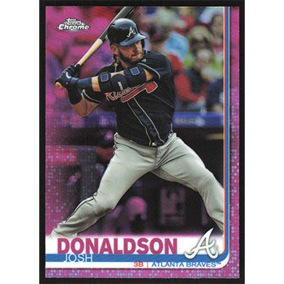 2019 Topps Chrome Update Pink Refractors #2 Josh Donaldson