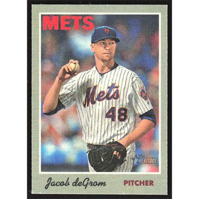 2019 Topps Heritage '70 Stickers #11 Jacob deGrom