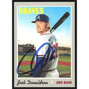 2019 Topps Heritage #278 Josh Donaldson Autographed