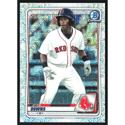 2020 Bowman Chrome Mega Box Prospects Refractors #BCP-227 Jeter Downs