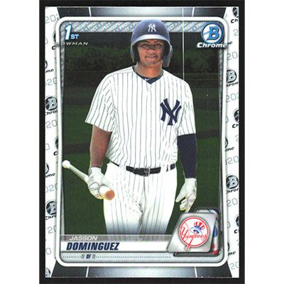 2020 Bowman Chrome Prospects #BCP-8 Jasson Dominguez