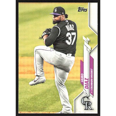 2020 Topps Update #U-151 Jairo Diaz