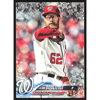 2020 Topps Wal-Mart Holiday Snowflake Metallic #HMW176 Sean Doolittle