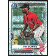 2021 Bowman Chrome Mega Box Prospects Refractors #BCP-107 Jeter Downs