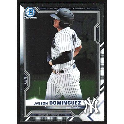 2021 Bowman Chrome Prospects #BCP-13 Jasson Dominguez