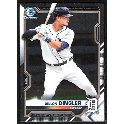 2021 Bowman Chrome Prospects #BCP-72 Dillon Dingler