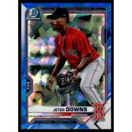 2021 Bowman Chrome Sapphire Prospects #BCP-107 Jeter Downs