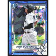 2021 Bowman Chrome Sapphire Prospects #BCP-13 Jasson Dominguez