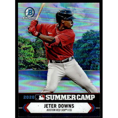 2021 Bowman Chrome '20 Summer Camp Refractors #SC-24 Jeter Downs