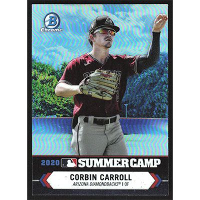 2021 Bowman Chrome '20 Summer Camp Refractors #SC-27 Corbin Carroll