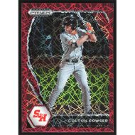 2021 Panini Prizm Draft Picks Red Velocity #PDP5 Colton Cowser